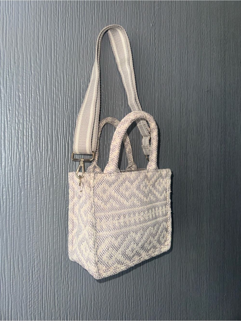 ❄️3/33$ H&M Textured Mini/Crossbody Bag - Picture 5 of 7